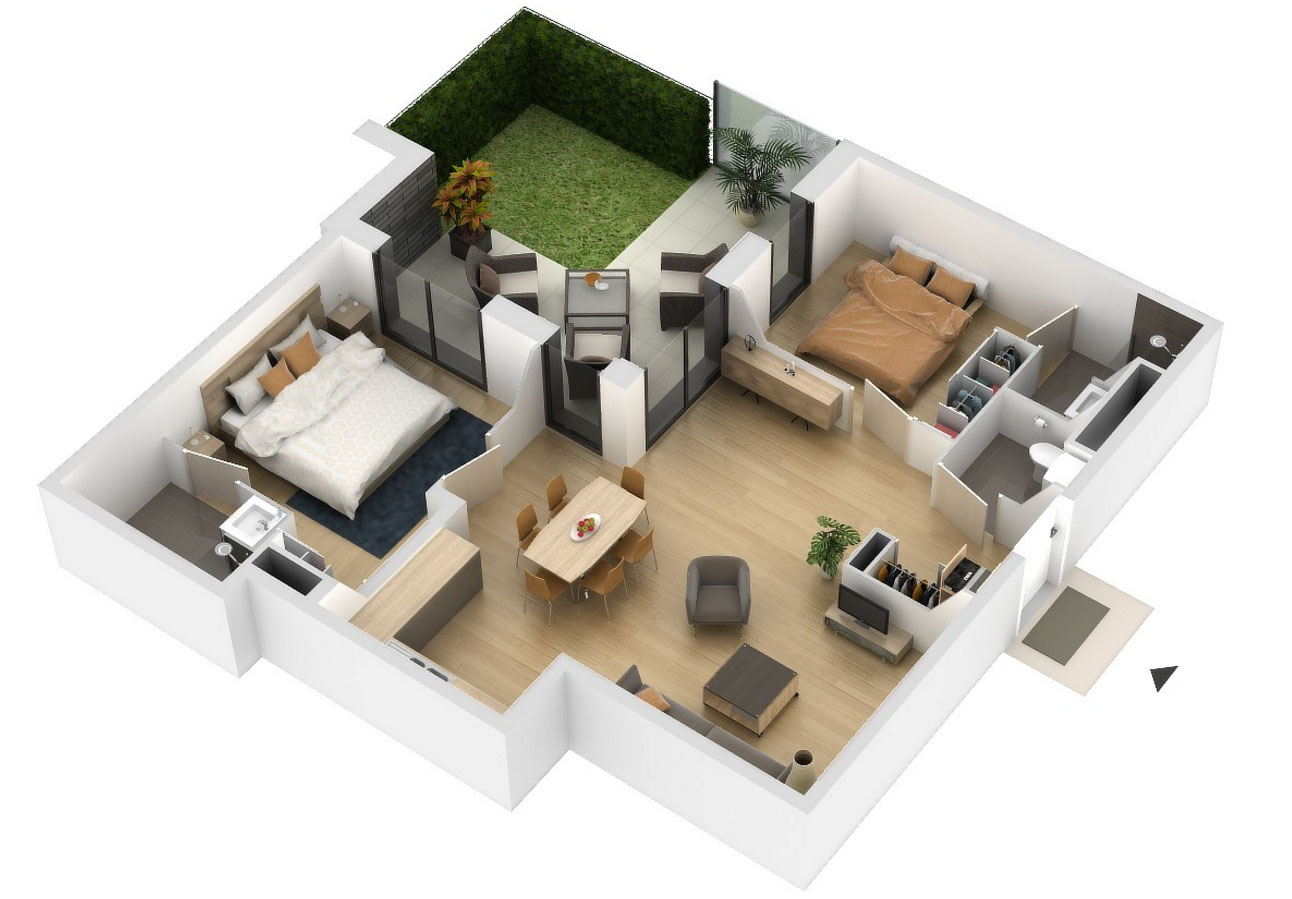 Rechercher un appartement neuf à MÉRIGNAC dans la résidence LA PLEIADE